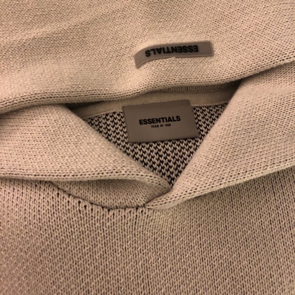 FOG Essentials knit hoodie - Picture 4 of 6